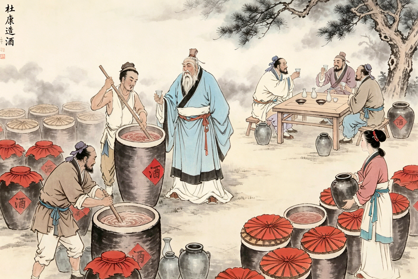 杜康造酒(图1)