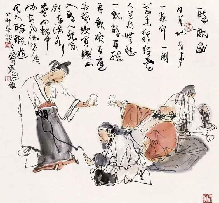 一组醉酒图,愿看淡世事沧桑(图4) 一组醉酒图,愿看淡世事沧桑(图4)