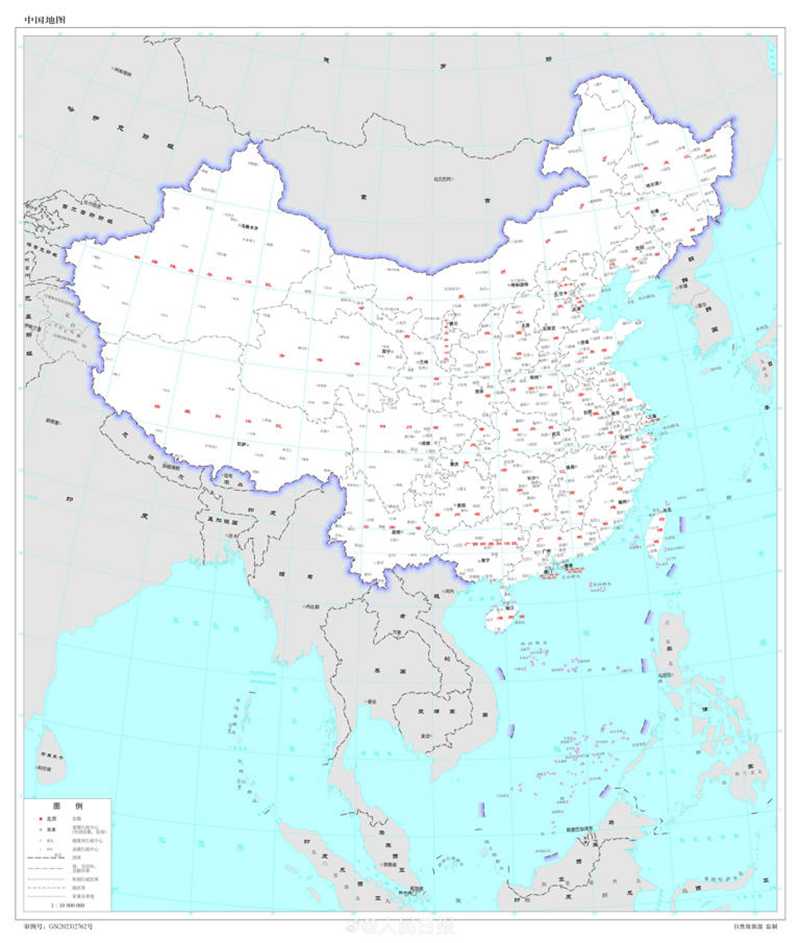 28日，2023年版标准地图在测绘法宣传日暨国家版图意识宣传周主场活动上发布。.jpg